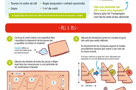 Crea la teva piràmide d'alimentació saludable